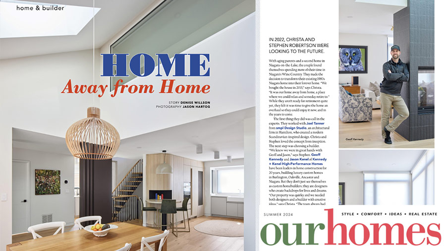 Our Homes article