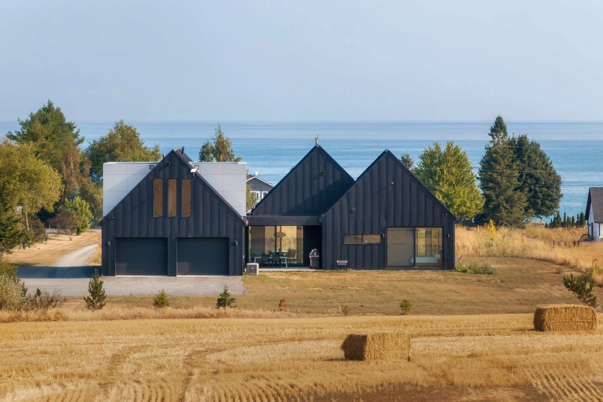 Modern home design in Prince Edward County, Ontario by smpl Design Studio